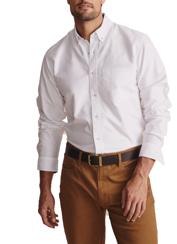Kidman 100% Oxford Cotton Long Sleeve Shirt - Image 3