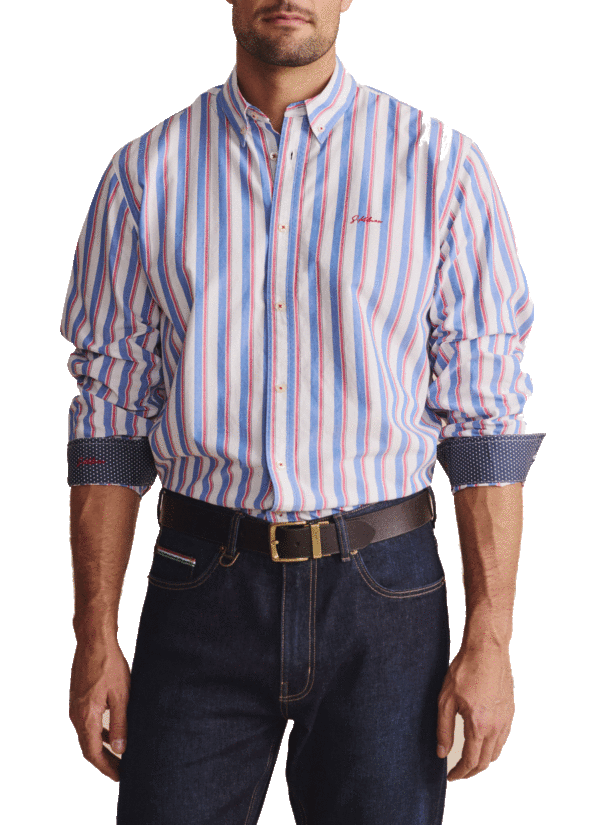 Kidman Dexter 100% Cotton Chambray Shirt - Image 2
