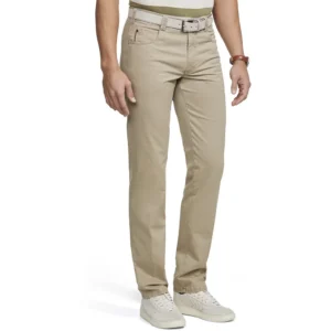 Meyer Diego Comfort Fit Trousers Beige