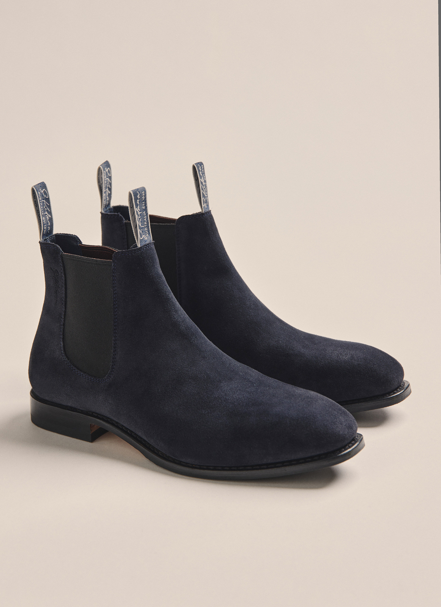 Kidman Durham Navy Suede Boots