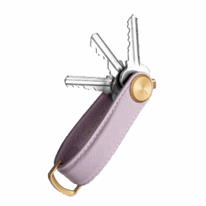 Orbitkey Key Organizer Pro Lilac Saffiano Leather