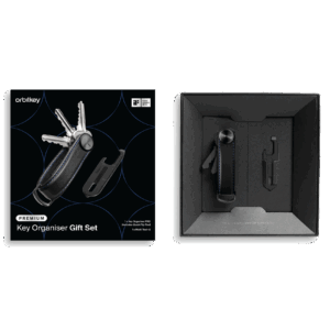 Orbitkey Key Organizer Pro +Multi Tool V2 Black Blue Gift Pack