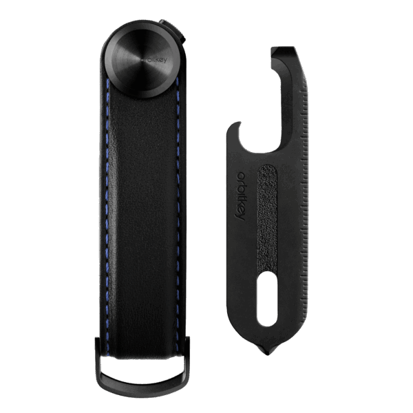 Orbitkey Key Organizer Pro +Multi Tool V2 Black Blue Gift Pack - Image 3
