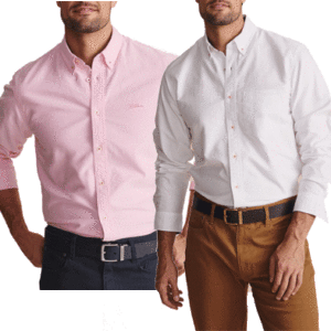 Kidman 100% Oxford Cotton Long Sleeve Shirt