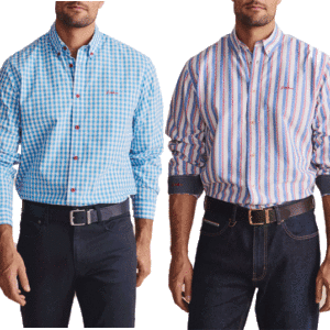 Kidman Dexter 100% Cotton Chambray Shirt